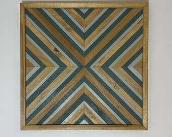 Geometric wood wall art, Wood wall art, Wood wall decor, Home decor, Wood wall sign, Wood wall decor, Modern wall art