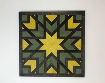 Barn quilt wood wall art, Farmhouse wall decor, Farmhouse, Wood wall art, Home decor, Wood wall signs, Wall art,