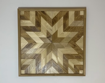 Barn quilt wood wall art, Farmhouse wall decor, Farmhouse, Wood wall art, Home decor, Wood wall signs, Wall art,