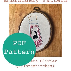 Kuzco’s Poison Embroidery Pattern