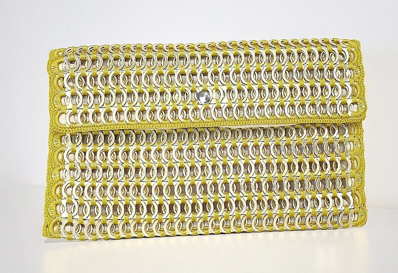Shops Recycled Pop Tab Purse 'Sac Soirree' Cambodia
