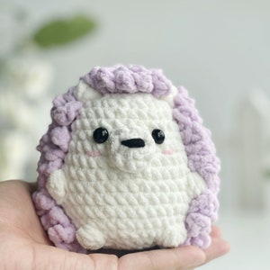 Igel No Sew Häkelanleitung, No Sew Amigurumi Häkelanleitungen, Häkelanleitung, Plushie Pattern Bild 2