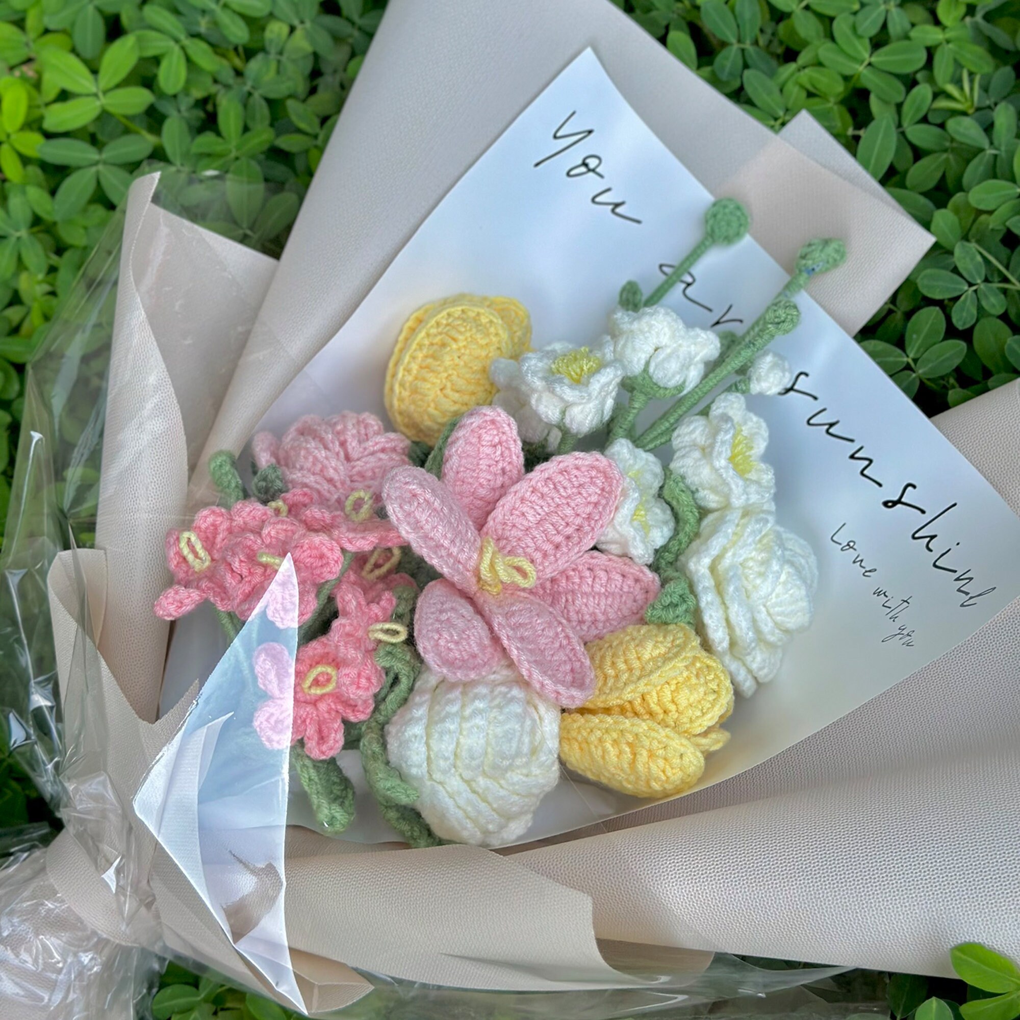 Crochet Flower Bouquet Patterns Myosotis Crochet Pattern Etsy UK