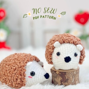 Igel Häkelanleitung, No Sew Amigurumi Häkelanleitung, No Sew Häkelanleitung, Häkelanleitung