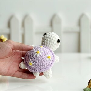 Turtle No Sew Crochet Pattern, Bumble Bee Turtle Pattern, Daisy Turtle ...