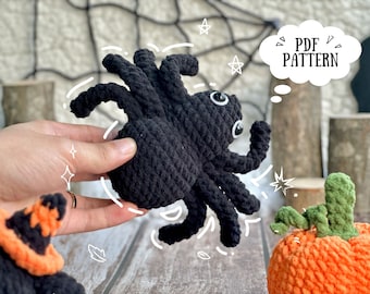 Halloween Spinne Häkelanleitungen, Halloween Häkelanleitung, Halloween Amigurumi Häkelanleitungen