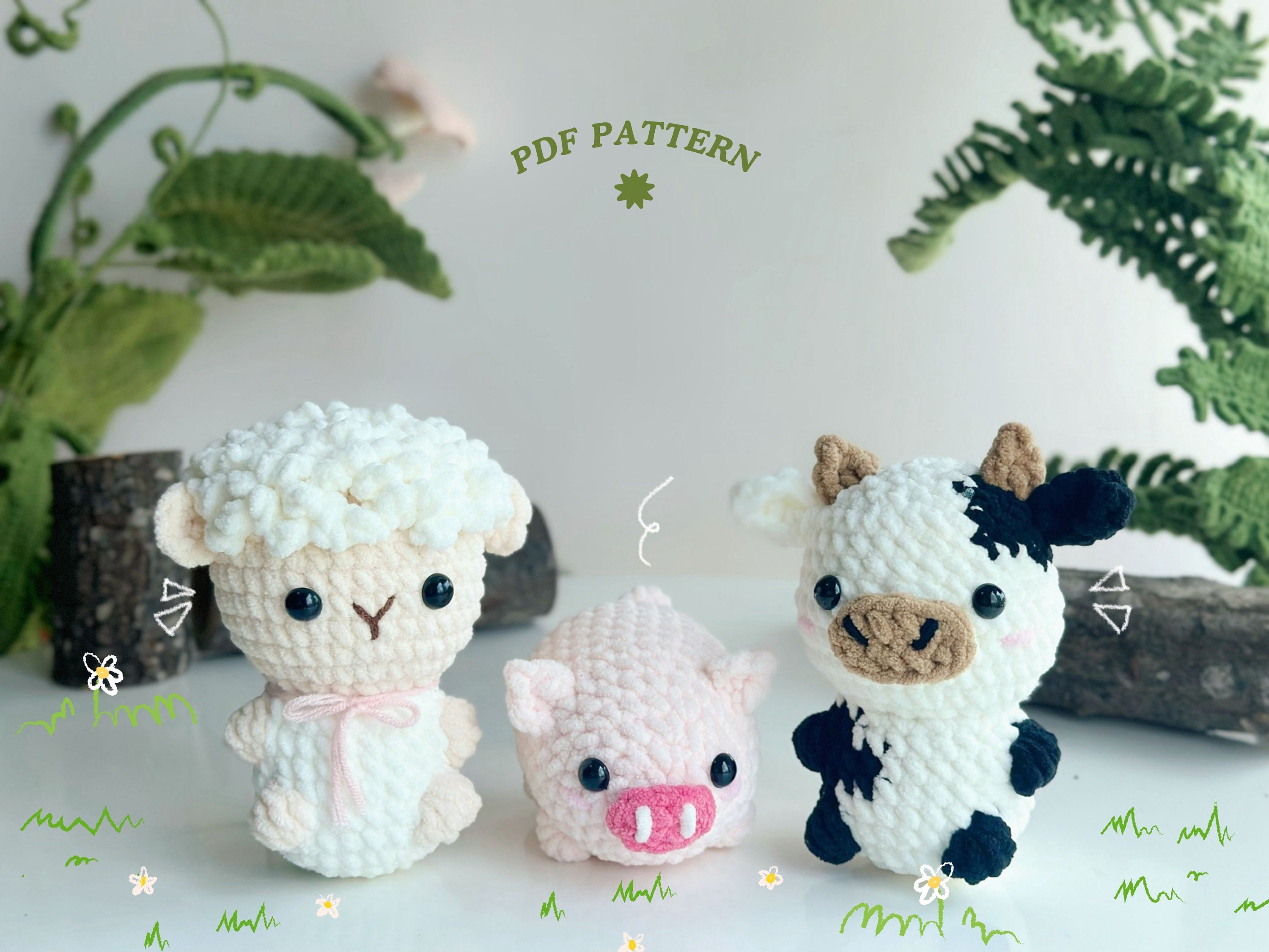 Amigurumi Made Easy: 16 Straightforward Animal Crochet Patterns