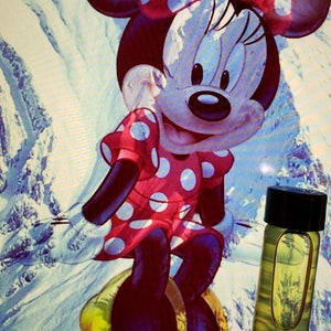 Perfume &quot;Mont Blank & Minnie&quot;. Sandalwood, Texas cedarwood, jasmine, ylang-ylang, neroli, violet, coumarin, citrus note, civet, deer musk.