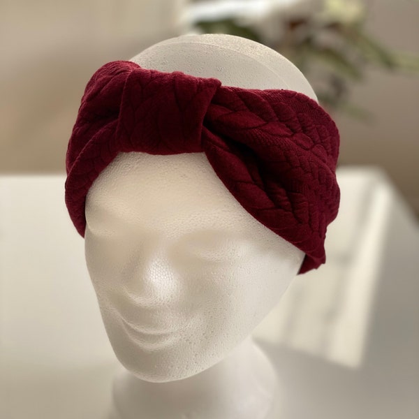 Headband for the winter*handmade*fair*sustainable, Stirnband, Haarband