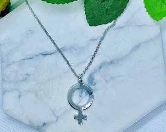Necklace Venus symbol