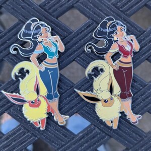 Trainer Girl and Fire LE 50 LE25 pins