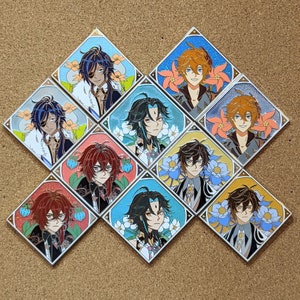 Genshin GACHAS Kaeya, Zhongli, Xiao, Childe, and Diluc (B GRADE)