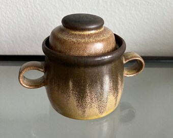 2 xDenby Pottery Romany Pattern Lidded Soup Bowl Twin Handled Stoneware 2 xDenby Pottery Romany Pattern Lidded Soup Bowl Twin Handled Stoneware