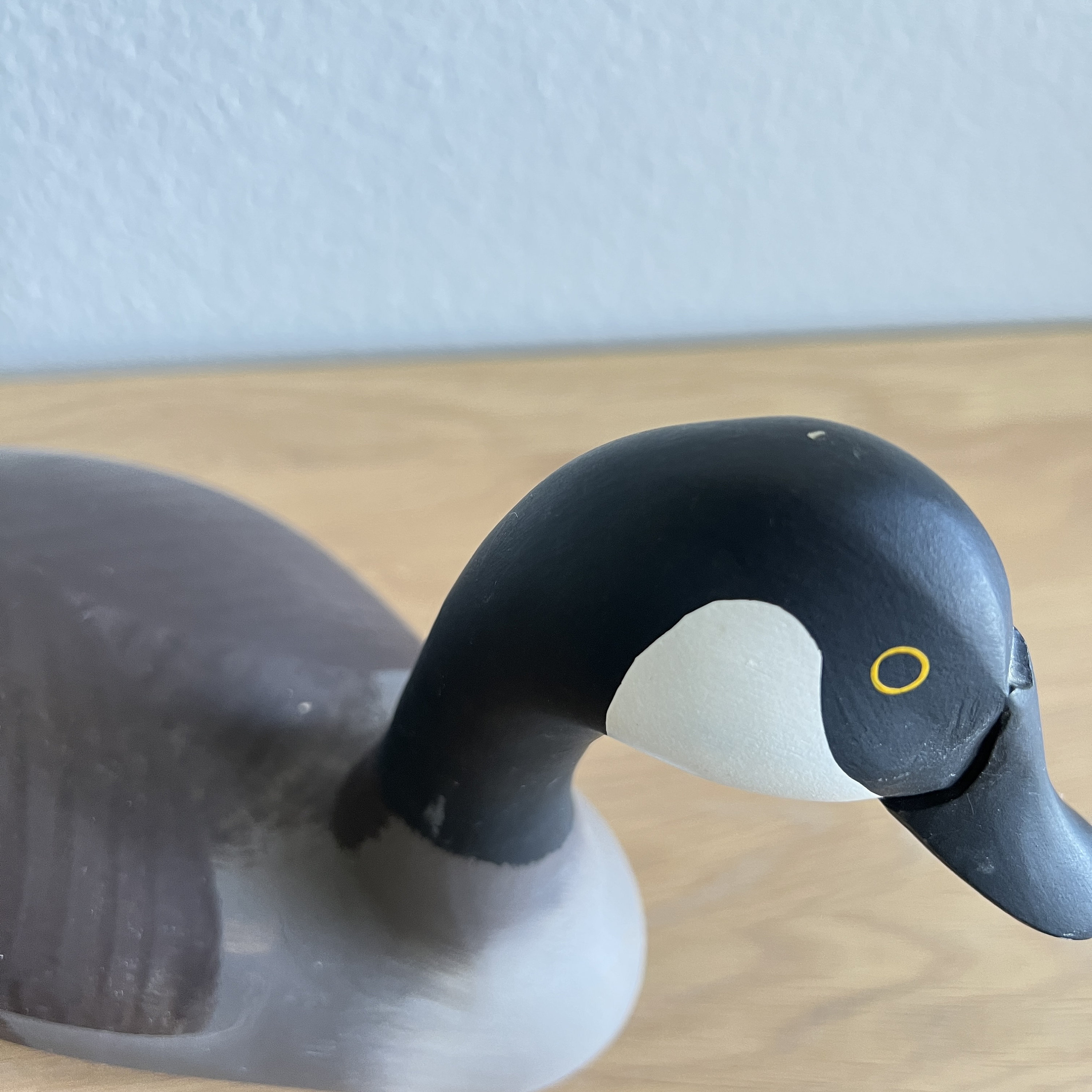 Vintage Canadian Goose Decoy Handcarved and Handpainted by Etsy