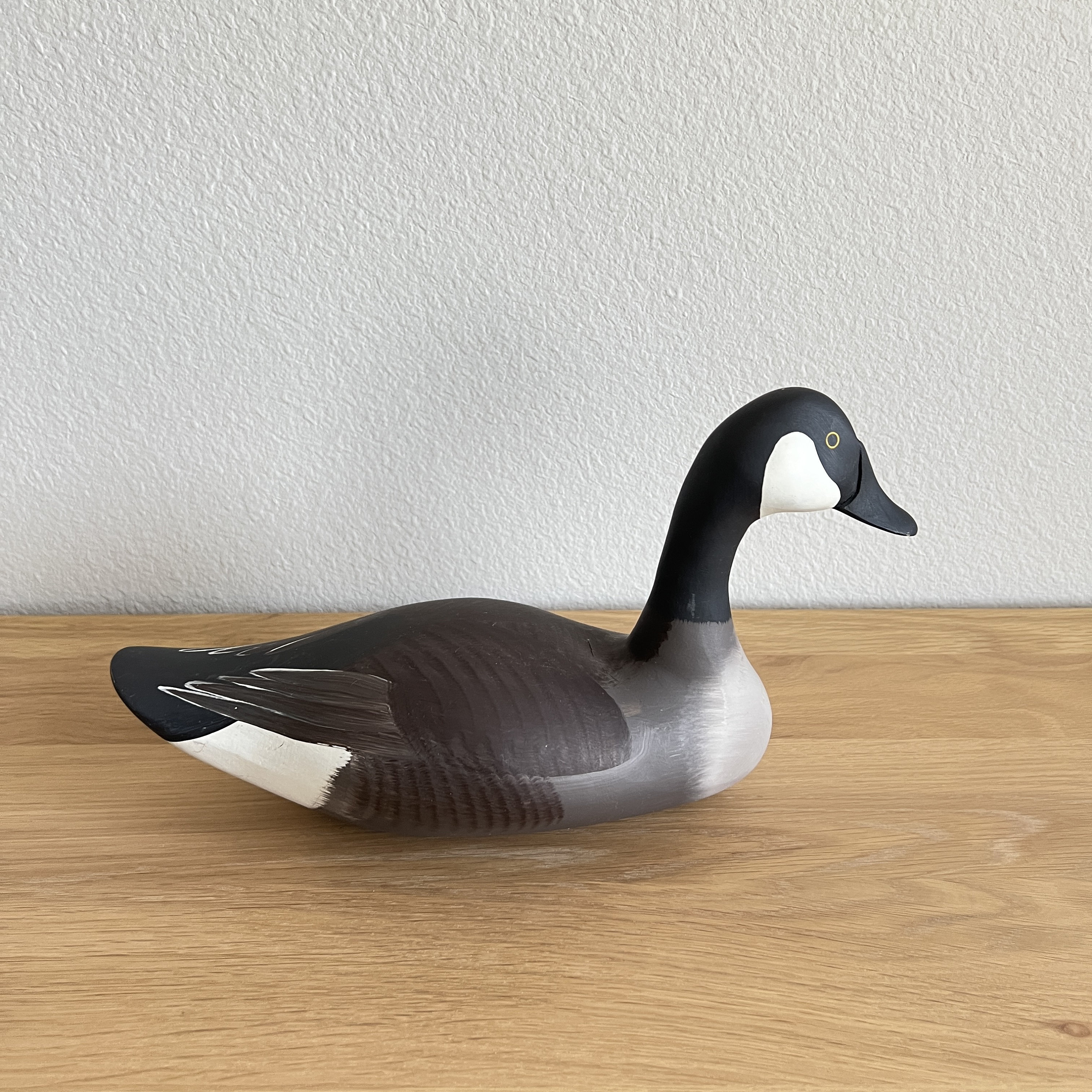 Vintage Canadian Goose Decoy Handcarved and Handpainted by Etsy