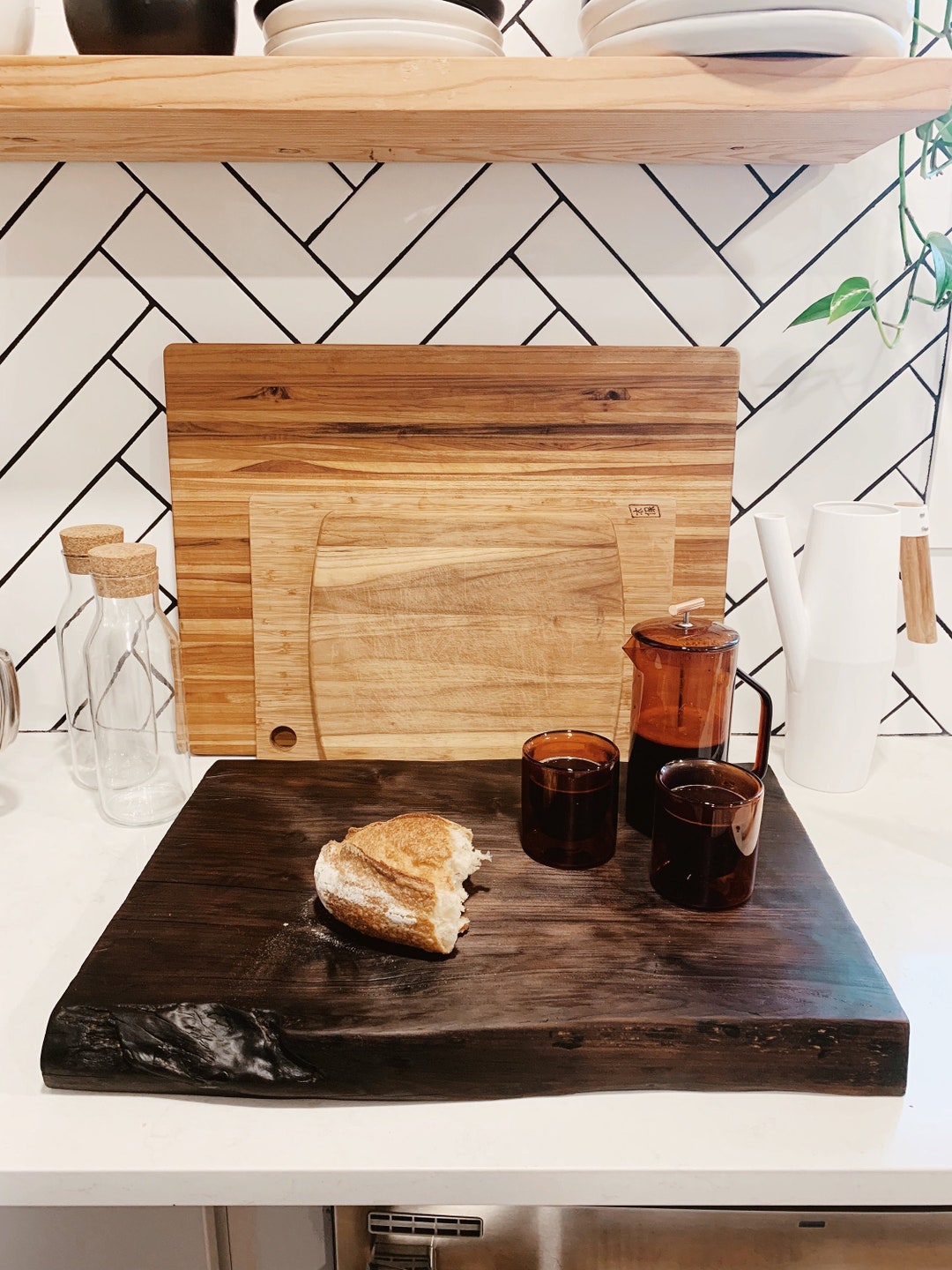 Live Edge Butcher Block Etsy
