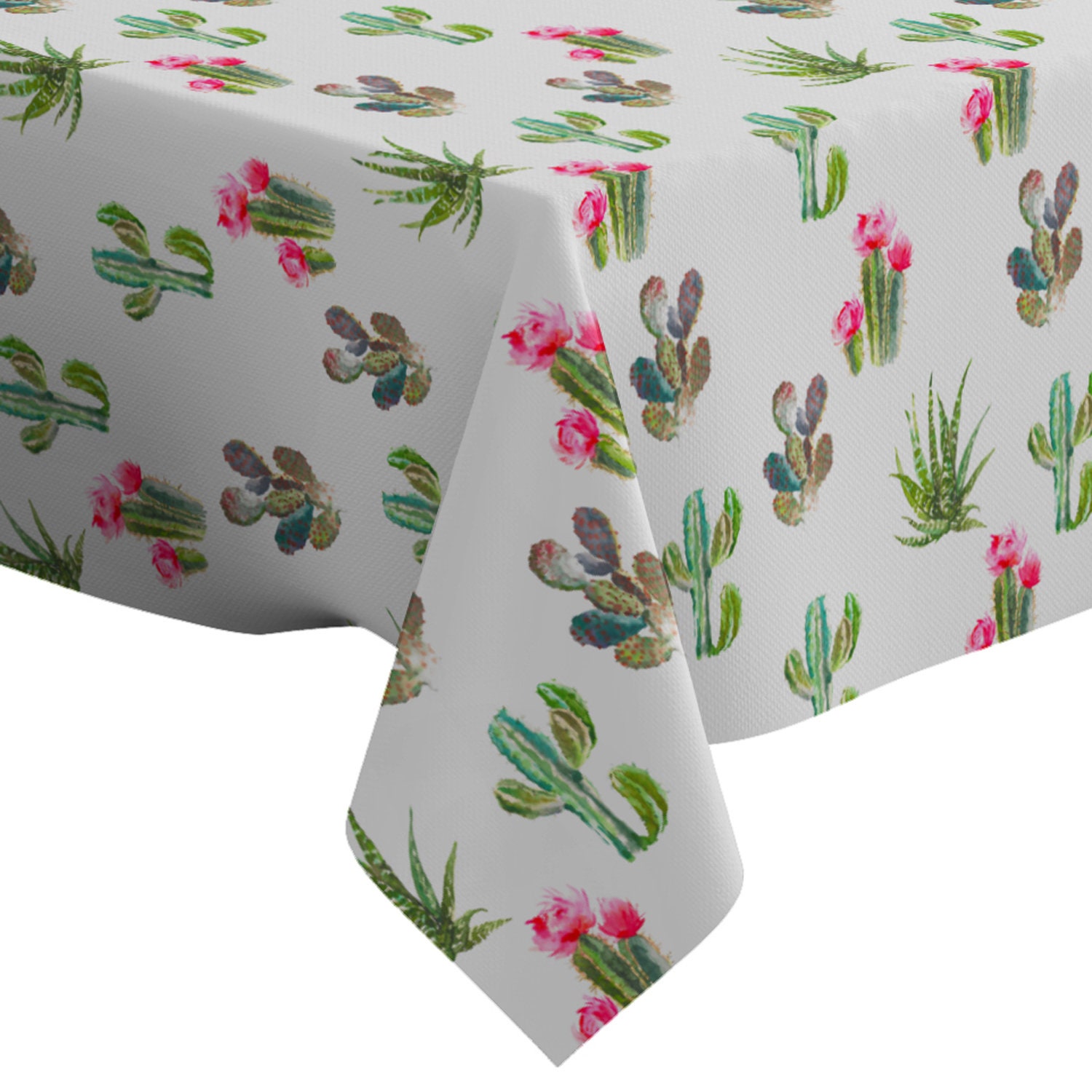 ABAKUHAUS Cactus Tovaglietta Americana Set di 4, Piante grasse Vasi di Fiori, Tovagliette in Tessuto Lavabile per Tavolo da Pranzo Cena, Multicolore