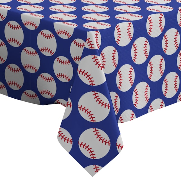 Baseball Tablecloth Etsy