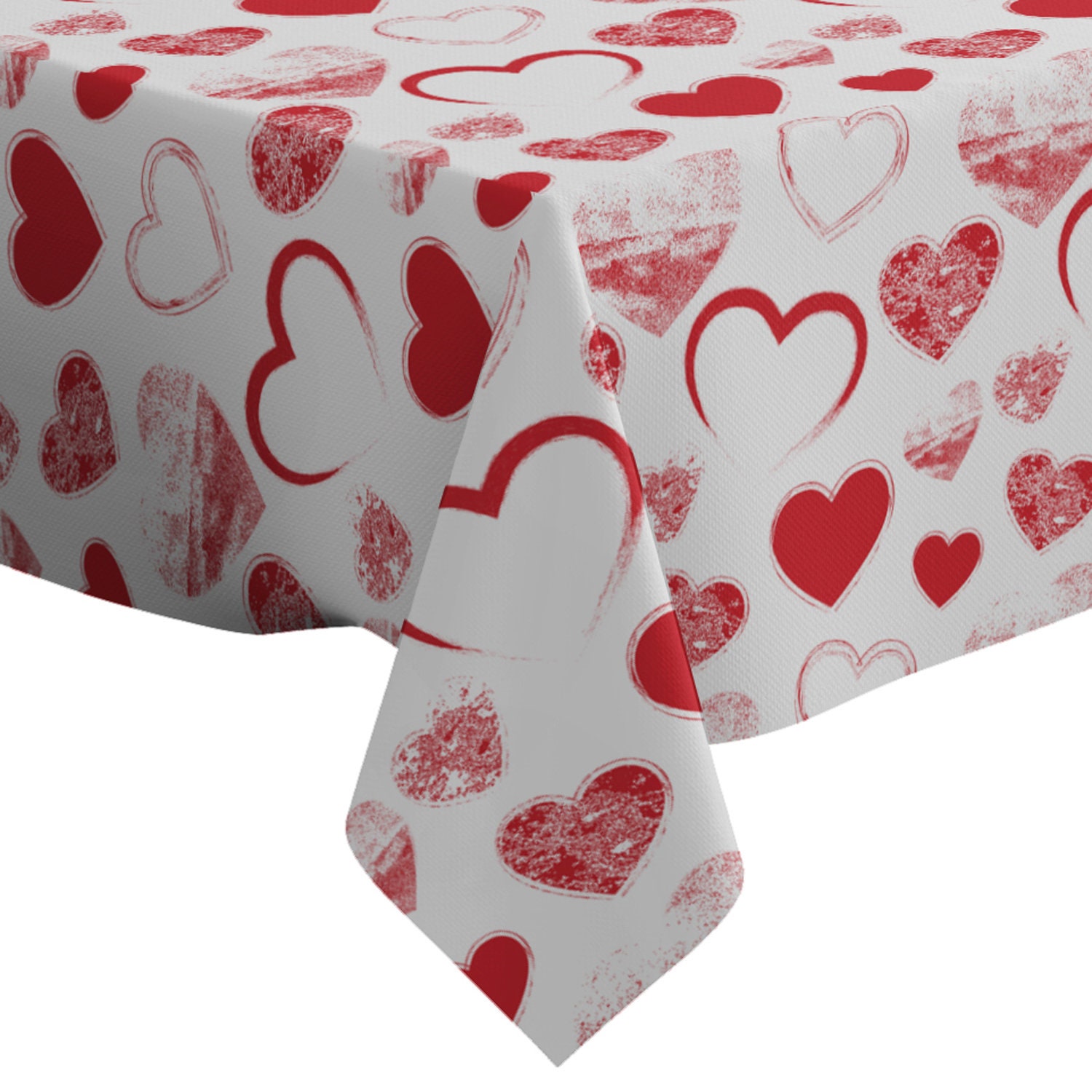 ABAKUHAUS Cuori Tovaglia, Circles San Valentino, Rettangolare per