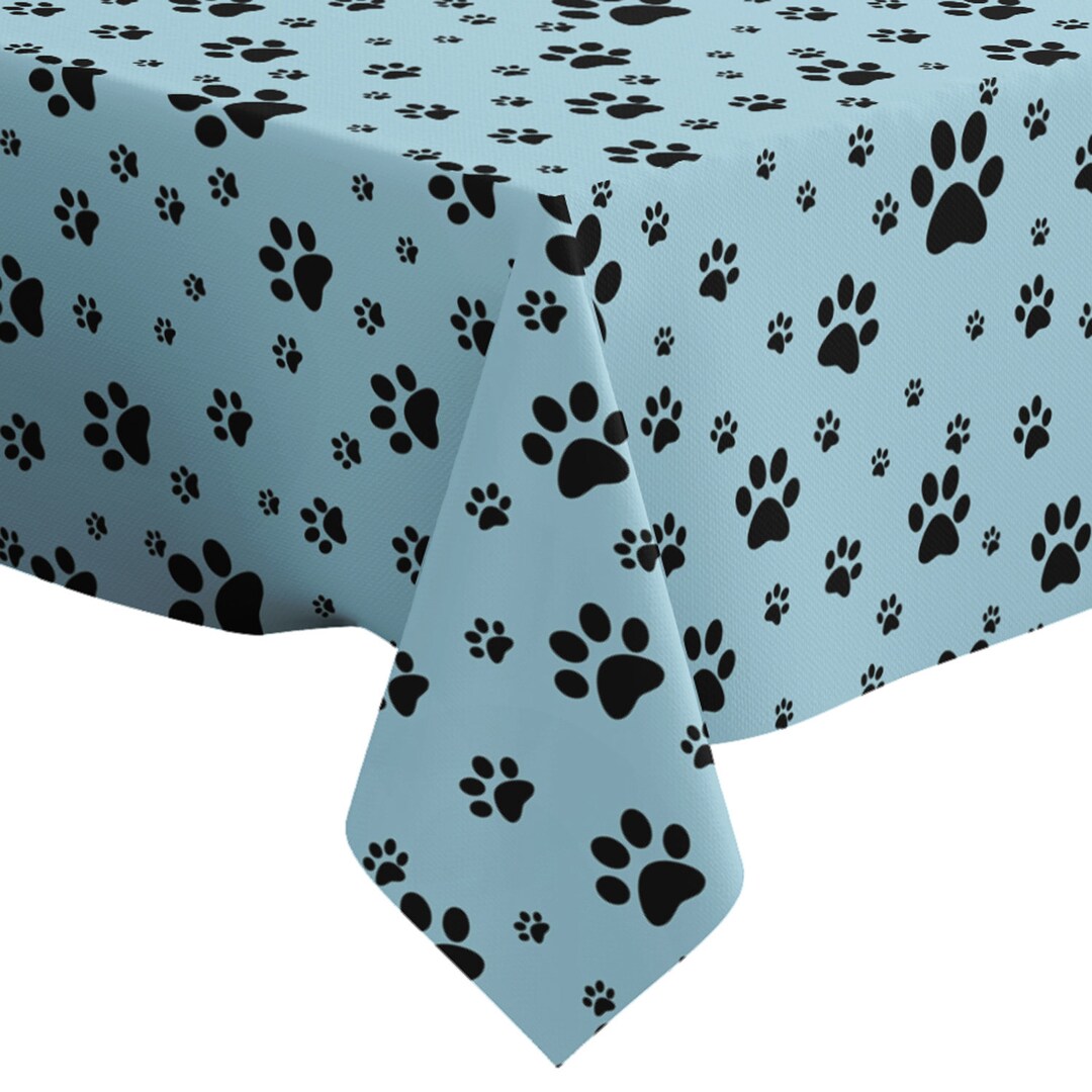 Animal Footprint Bath Mat Set Funny Cat Dog Pattern Print Children Home Carpet Kids Bathroom Decor Non-Slip Rug Toilet Lid Cover - 15