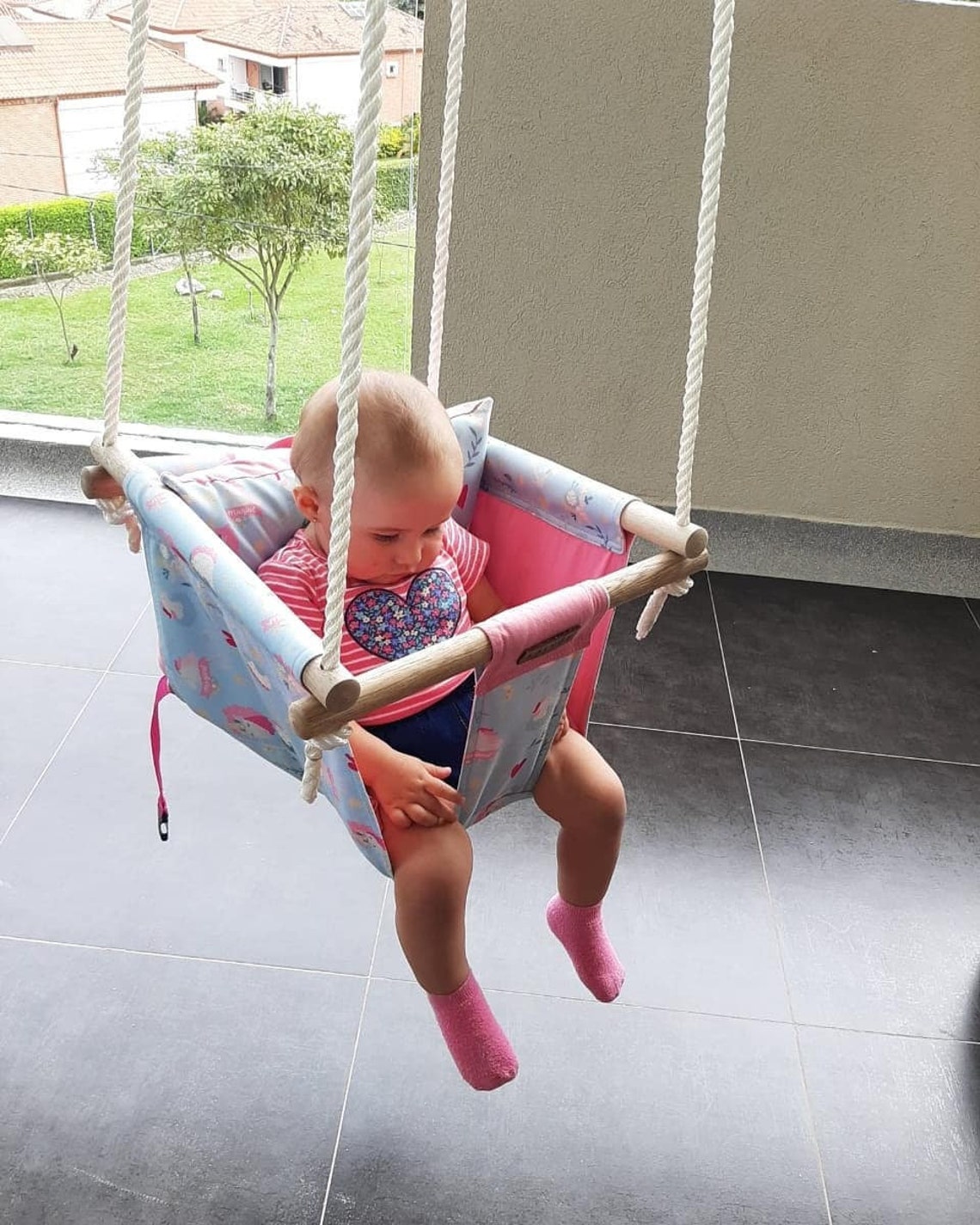 Babyswing Caluma.co Outdoor Swing Baby Swing Unicorns Etsy