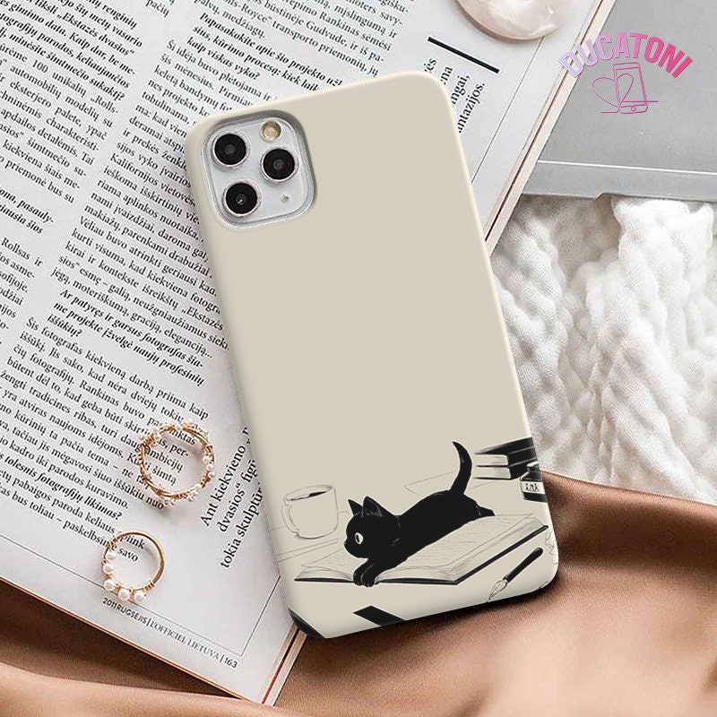 Funny Cat Icon With Glasses iPhone Case by best_designs