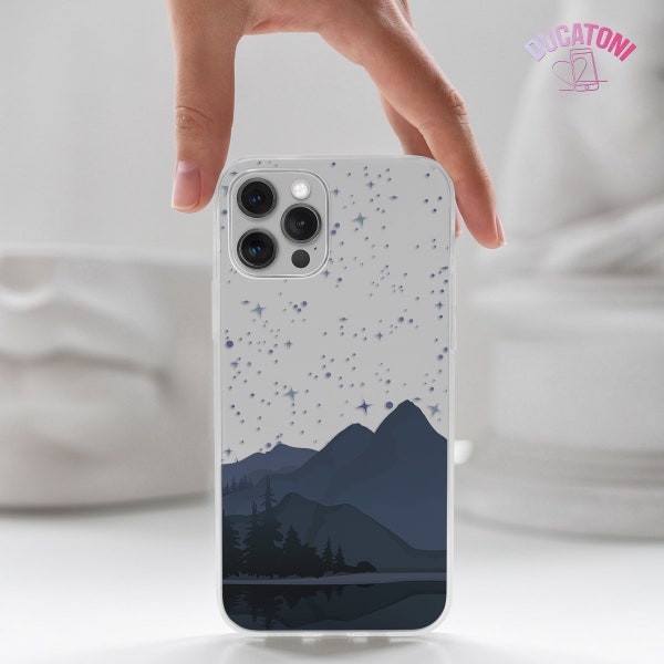 Mountains clear phone case Sony Xperia 10 V Pro-i 10 II Sony Xperia 5 IV 1 III Sony Xz1 XA2 Ultra Sony Xperia 10 Plus Xa1 Ultra Z3 L4 dc84