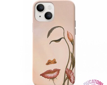 Floral drawing art phone case LG V60 ThinQ Velvet 5G G8x ThinQ Stylo 6 5 4 3 G7 ThinQ V40 ThinQ V30 V20 K61 K51 G6 Q60 Q70 K92 5G K41s dc71