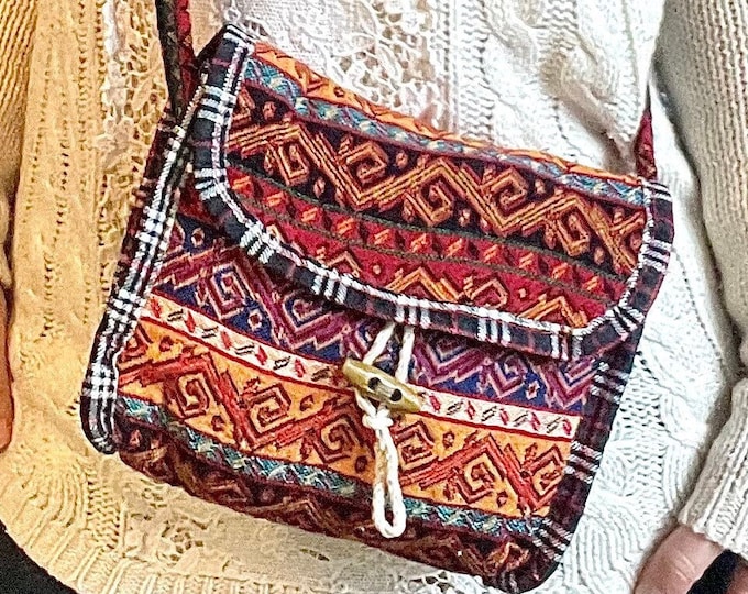 Personalized Handmade Kilim Mini Bag, Carpet/Rug Fabrique Purse For Women, Custom Gift Bag For Her, Mother's Day Gifts For Wife, Girlfriend