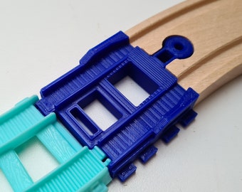 Trackmaster (2014) zum Brio Verbinder / Holzeisenbahn Verbinder / Brio Erweiterung / Imaginarium / Thomas / Lillabo / Melissa & Doug