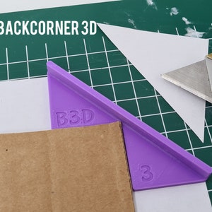 Corner Cutting Tool for Bookbinding / Box Making / Mitering Jig / Cardboard cutting