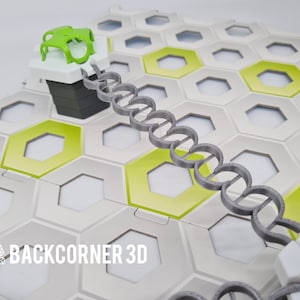 Wobble Rails, compatible with GraviTrax / Gravitrax extension / Marble run part
