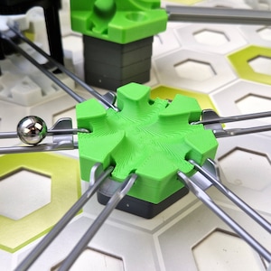 5 to 1 Tile, Compatible with GraviTrax / Gravitrax extension / Marble run part