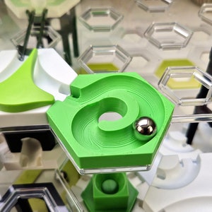 Snake fall through Tile, Compatible with GraviTrax / Gravitrax extension / Marble run part
