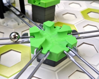 5 to 1 Tile, Compatible with GraviTrax / Gravitrax extension / Marble run part