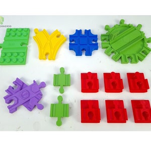 Wooden Train Track Starter Set Medium / Brio extension / Imaginarium / Thomas / Lillabo / Melissa & Doug