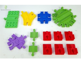 Wooden Train Track Starter Set Medium / Brio extension / Imaginarium / Thomas / Lillabo / Melissa & Doug