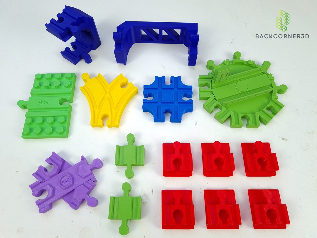 Wooden Train Track Starter Set Large / Brio Extension / Imaginarium ...