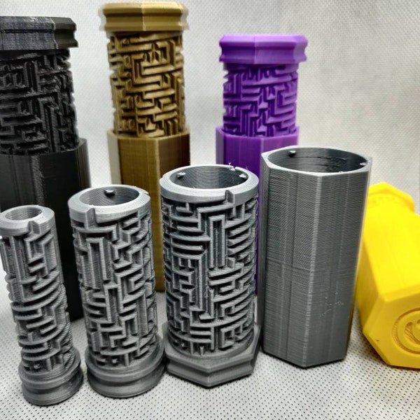 Quebra-cabeça de caixa labiríntica / Quebra-cabeça de boneca russa / Quebra-cabeça de labirinto / Quebra-cabeça de 3 estágios