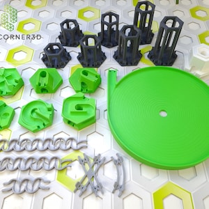 Starter set klein compatibel met GraviTrax / Gravitrax uitbreiding / Marmeren run deel