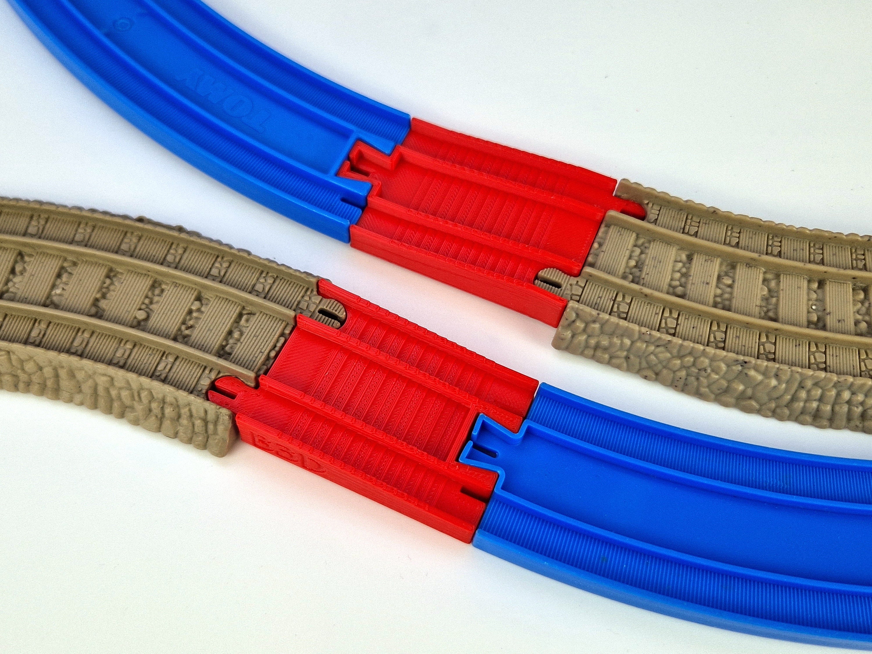 Trackmaster old 2014 to Tomy Pla Rail Connector Set Train Track
