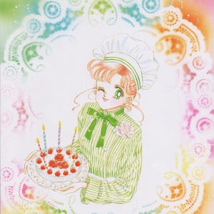 1994 SAILOR MOON Original Vintage Japanese Poster 11.7&quot; x 8.2&quot; (29.5 x 21 cm.) Naoko Takeuchi #5