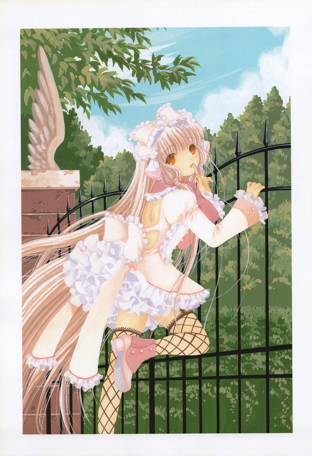 2003 ちょびっツ 両面ミニポスター（2枚1組） 10.2インチ x 7インチ