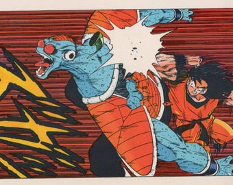 ヴィンテージ日本製バンダイドラゴンボール Z データカードダスカード