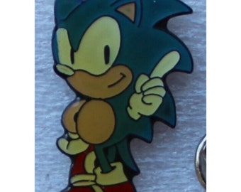 Spilla Smaltata Originale SONIC THE HEDGEHOG - ASI 30010 - Nuova NOS - Più Disponibili