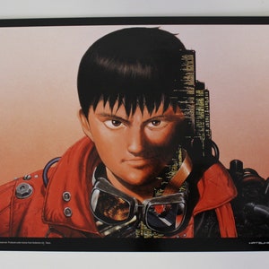 1993 AKIRA (Katsuhiro Otomo) Twardy plakat z tektury - Oryginalny hiszpański vintage - 26,5 x 39 cm. (10,4" x 15,4") ok. #6