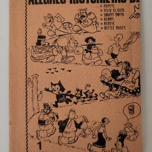 1972 HAPPY STRIPS OF... Trading Cards Pack - Sealed Spanish Vintage Item by Fher - 8 x 6 cm. ( 3.1" x 2.4" ) - Very Hard To Find & Very Rare