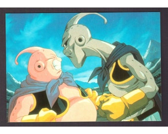 POSTAL DE DRAGON BALL DE LOS 90 Akira Toriyama 15 x 10,5 cm (6" x 4,25") Buu #16