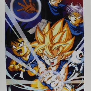 Dragon Ball GT Poster Pan, Trunks, Goku, Giru 18inx12inches Free Shipping