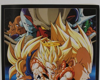 1989年 ドラゴンボールZ 段ボールポスター オリジナル スペイン製